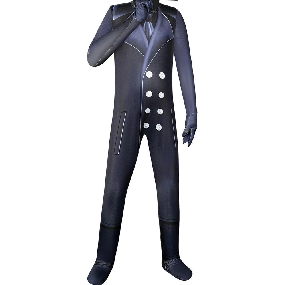 Boys Game Costume Jumpsuits Game‎ Bodysuit with Mask Halloween Cosplay H-308